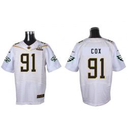 Cheap Fletcher Cox Eagles Jersey From China White 2016 PRO BOWL #91