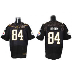 Cheap Antonio Brown Steelers Jersey From China Black 2016 PRO BOWL #84