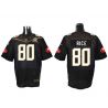 Cheap Jerry Rice 49ers Jersey From China Black 2016 PRO BOWL #80