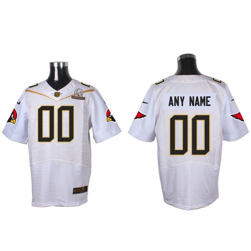 Cheap Custom Cardinals Jersey From China 2016 PRO BOWL White