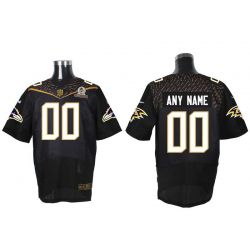 Cheap Custom Ravens Jersey From China 2016 PRO BOWL Black