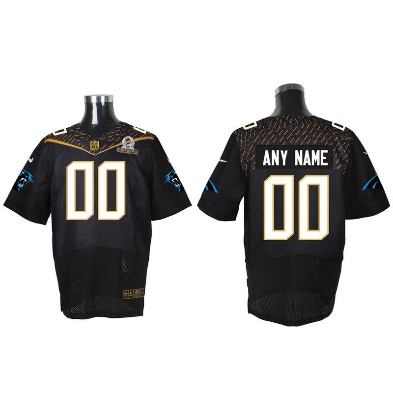 Cheap Custom Panthers Jersey From China 2016 PRO BOWL Black