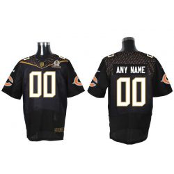 Cheap Custom Bears Jersey From China 2016 PRO BOWL Black