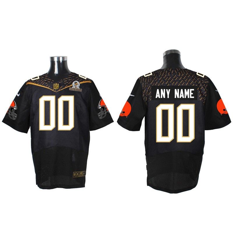 Cheap Custom Browns Jersey From China 2016 PRO BOWL Black