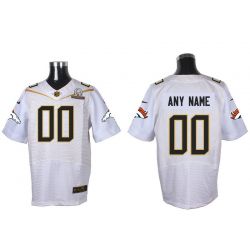 Cheap Custom Broncos Jersey From China 2016 PRO BOWL White