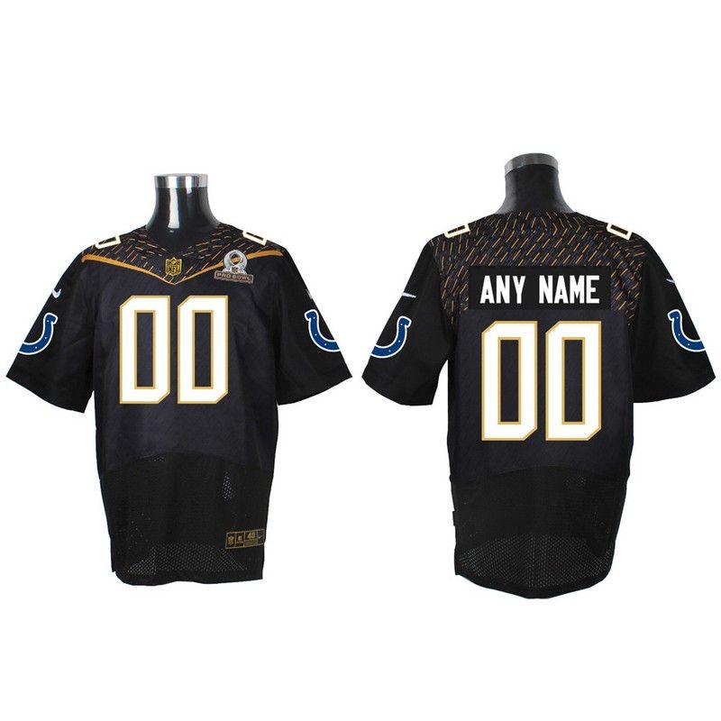 Cheap Custom Colts Jersey From China 2016 PRO BOWL Black