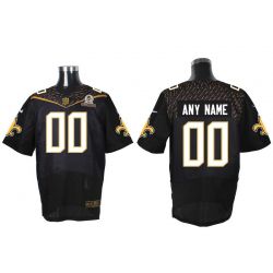 Cheap Custom Saints Jersey From China 2016 PRO BOWL Black