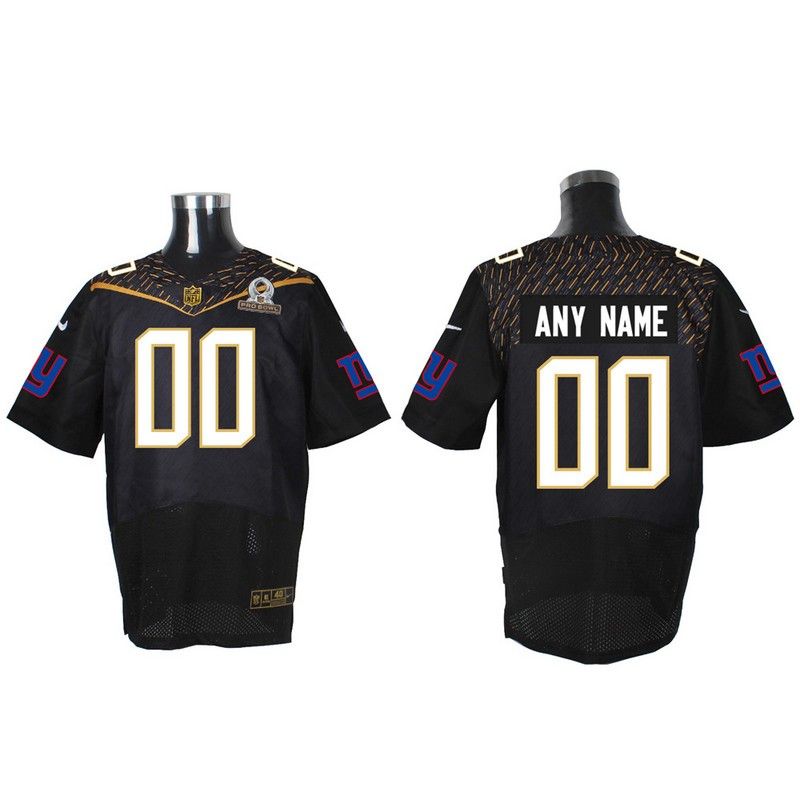 Cheap Custom Giants Jersey From China 2016 PRO BOWL Black