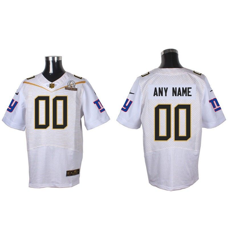 Cheap Custom Giants Jersey From China 2016 PRO BOWL White