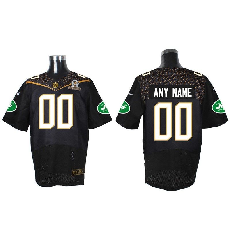 Cheap Custom Jets Jersey From China 2016 PRO BOWL Black