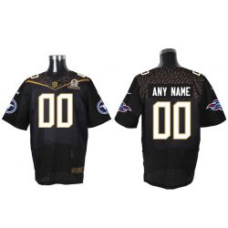 Cheap Custom Titans Jersey From China 2016 PRO BOWL Black
