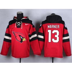 Cheap Kurt Warner Cardinals Hoodie From China Red #13
