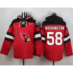 Cheap Daryl Washington Cardinals Hoodie From China Red #58