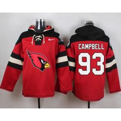 Cheap Calais Campbell Cardinals Hoodie From China Red #93