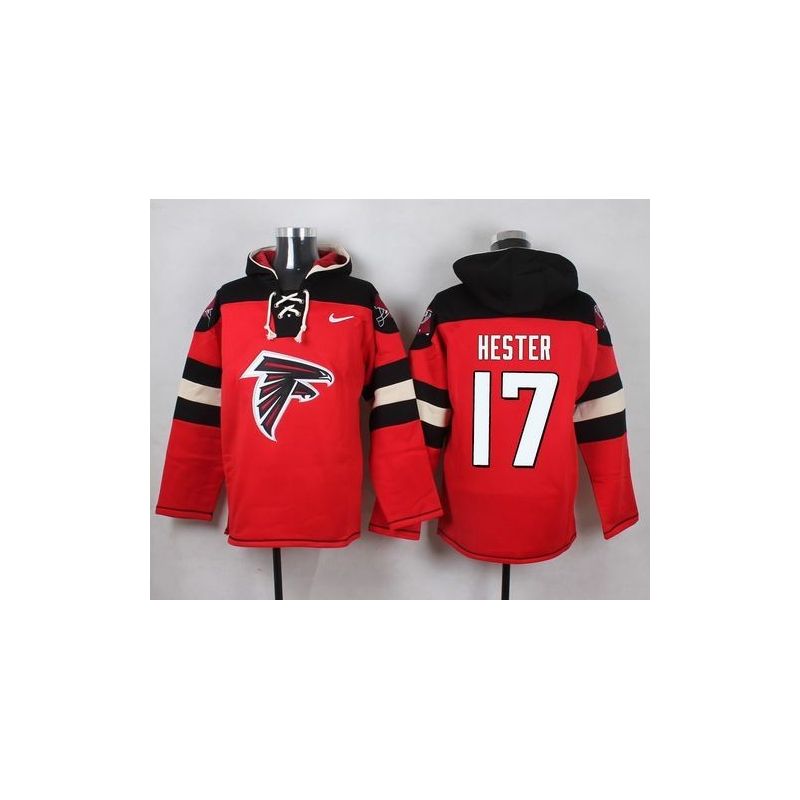 Cheap Devin Hester Falcons Hoodie From China Red #17