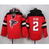 Cheap Matt Ryan Falcons Hoodie From China Red #2