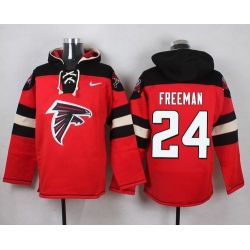 Cheap Devonta Freeman Falcons Hoodie From China Red #24
