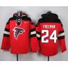 Cheap Devonta Freeman Falcons Hoodie From China Red #24