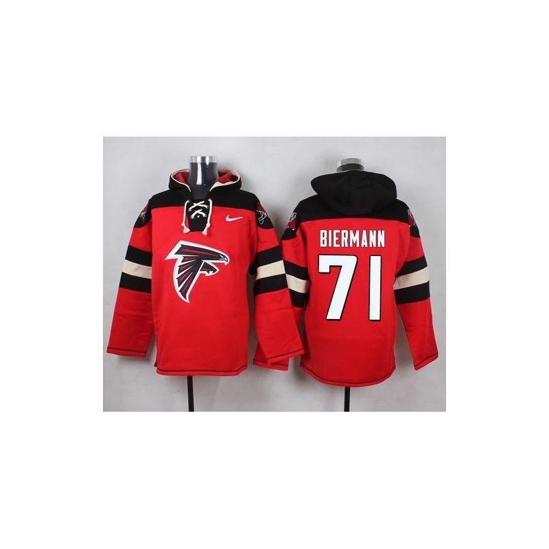 Cheap Kroy Biermann Falcons Hoodie From China Red #71