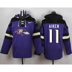 Cheap Kamar Aiken Ravens Hoodie From China Purple #11