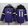 Cheap Kamar Aiken Ravens Hoodie From China Purple #11