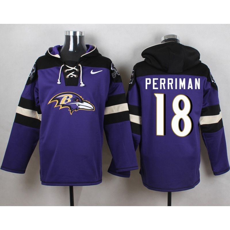 Cheap Breshad Perriman Ravens Hoodie From China Purple #18