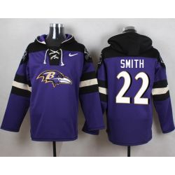 Cheap Jimmy Smith Ravens Hoodie From China Purple #22