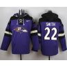 Cheap Jimmy Smith Ravens Hoodie From China Purple #22