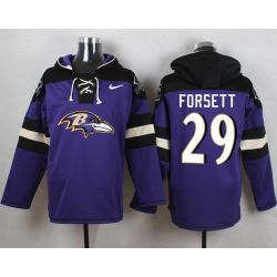 Cheap Justin Forsett Ravens Hoodie From China Purple #29