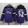 Cheap Ray Lewis Ravens Hoodie From China Purple #52