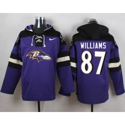 Cheap Maxx Williams Ravens Hoodie From China Purple #87