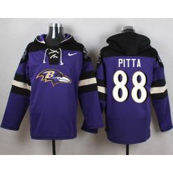 Cheap Dennis Pitta Ravens Hoodie From China Purple #88
