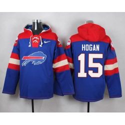 Cheap Chris Hogan Bills Hoodie From China Blue #15