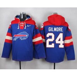 Cheap Stephon Gilmore Bills Hoodie From China Blue #24