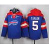 Cheap Tyrod Taylor Bills Hoodie From China Blue #5