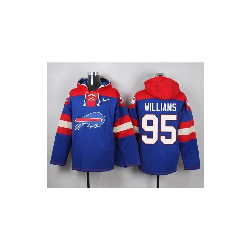 Cheap Kyle Williams Bills Hoodie From China Blue #95
