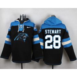 Cheap Jonathan Stewart Panthers Hoodie From China Black #28