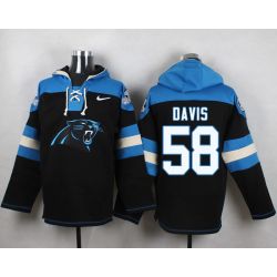 Cheap Thomas Davis Panthers Hoodie From China Black #58