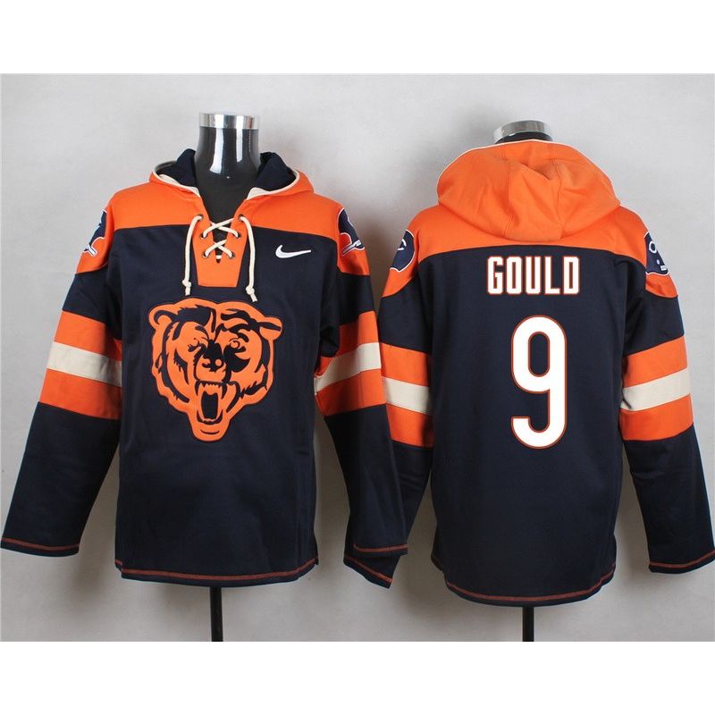 Cheap Robbie Gould Bears Hoodie From China Blue #9