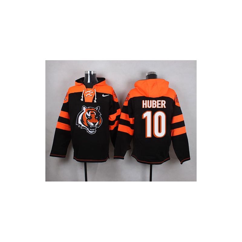 Cheap Kevin Huber Bengals Hoodie From China Black #10