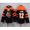 Cheap Mohamed Sanu Bengals Hoodie From China Black #12