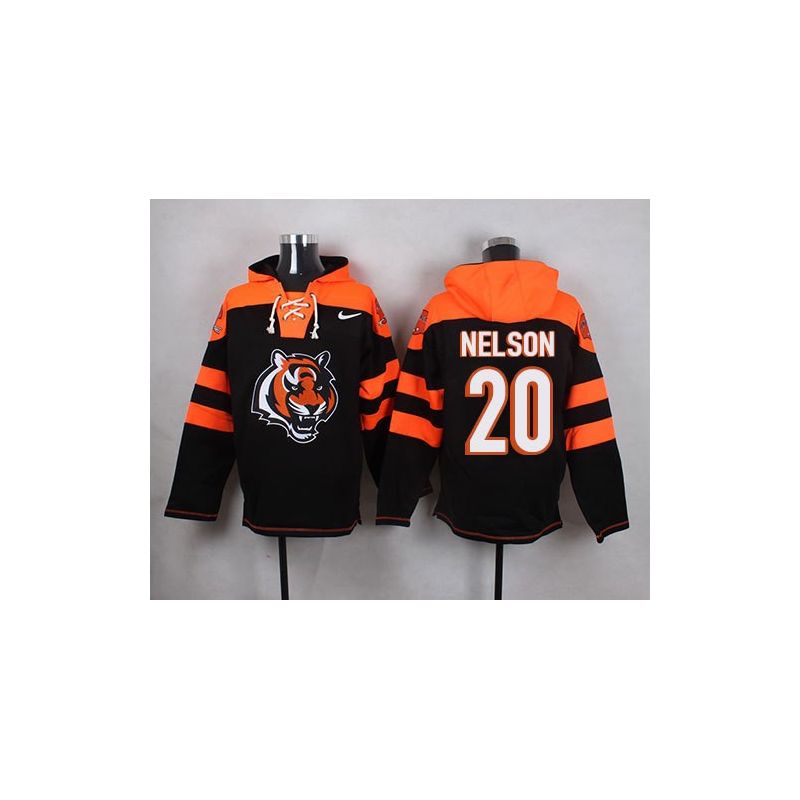 Cheap Reggie Nelson Bengals Hoodie From China Black #20
