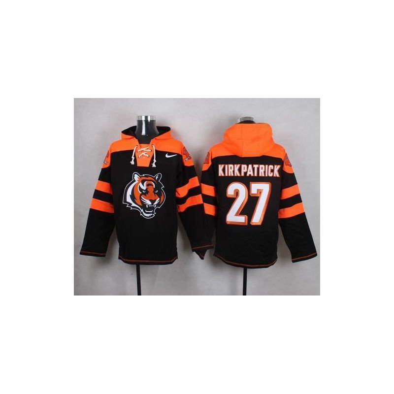 Cheap Dre Kirkpatrick Bengals Hoodie From China Black #27