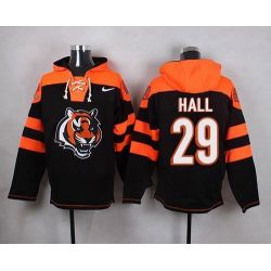 Cheap Leon Hall Bengals Hoodie From China Black #29