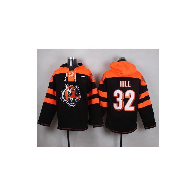 Cheap Jeremy Hill Bengals Hoodie From China Black #32