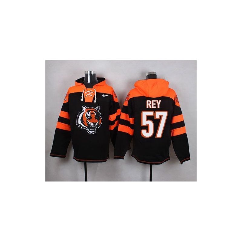Cheap Vincent Rey Bengals Hoodie From China Black #57