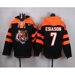 Cheap Boomer Esiason Bengals Hoodie From China Black #7