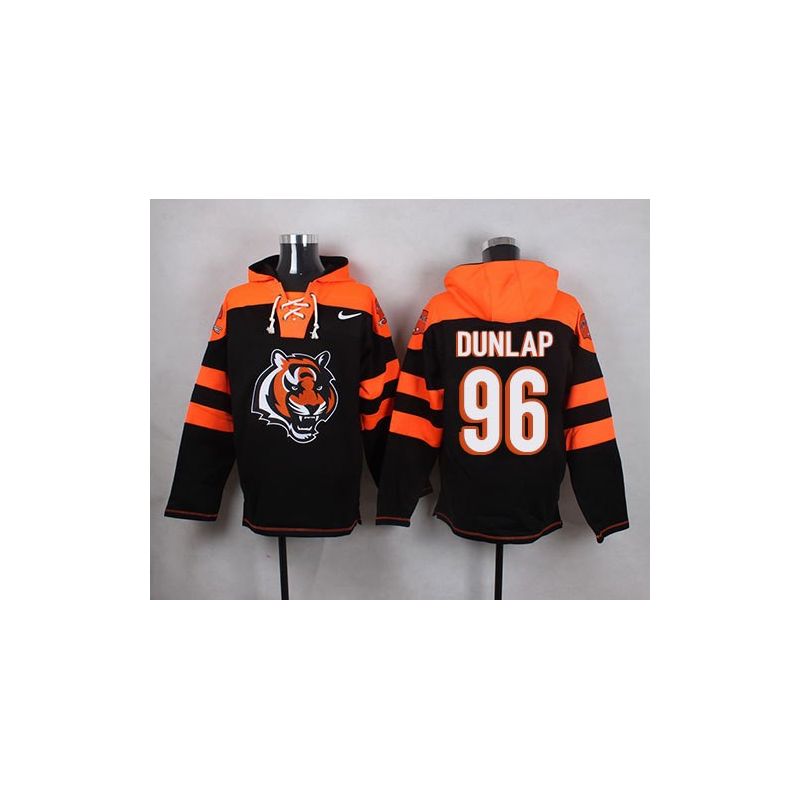 Cheap Carlos Dunlap Bengals Hoodie From China Black #96