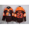 Cheap Joe Haden Browns Hoodie From China Brown #23