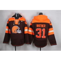 Cheap Donte Whitner Browns Hoodie From China Blue #31